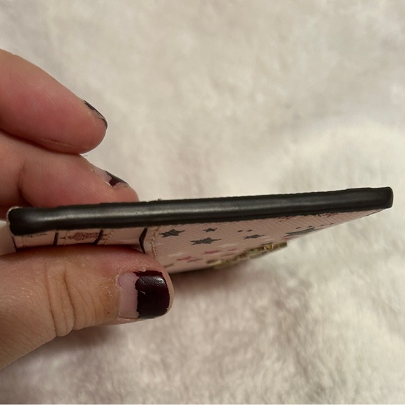 Pink Stars Kate Spade Card Wallet - Picture 9 of 10